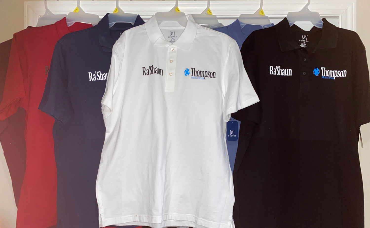 Company polo style shirt