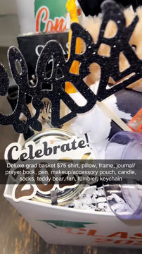 Thumbnail: Graduation baskets -deluxe