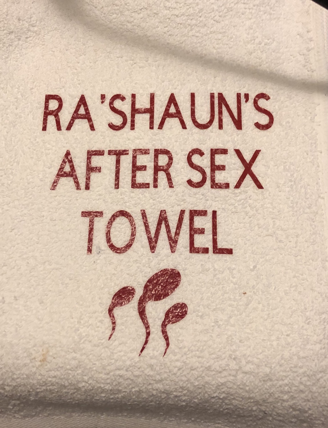 Thumbnail: Naughty boxers/towel set adult content