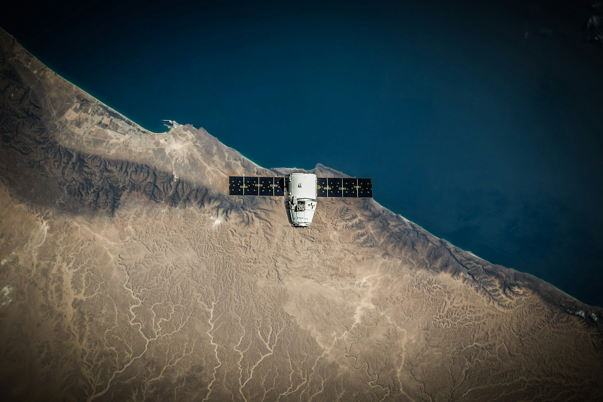 Launch vehicle lifting off