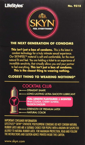 Skyn Cocktail Club Flavored Condoms | Pill Clarity