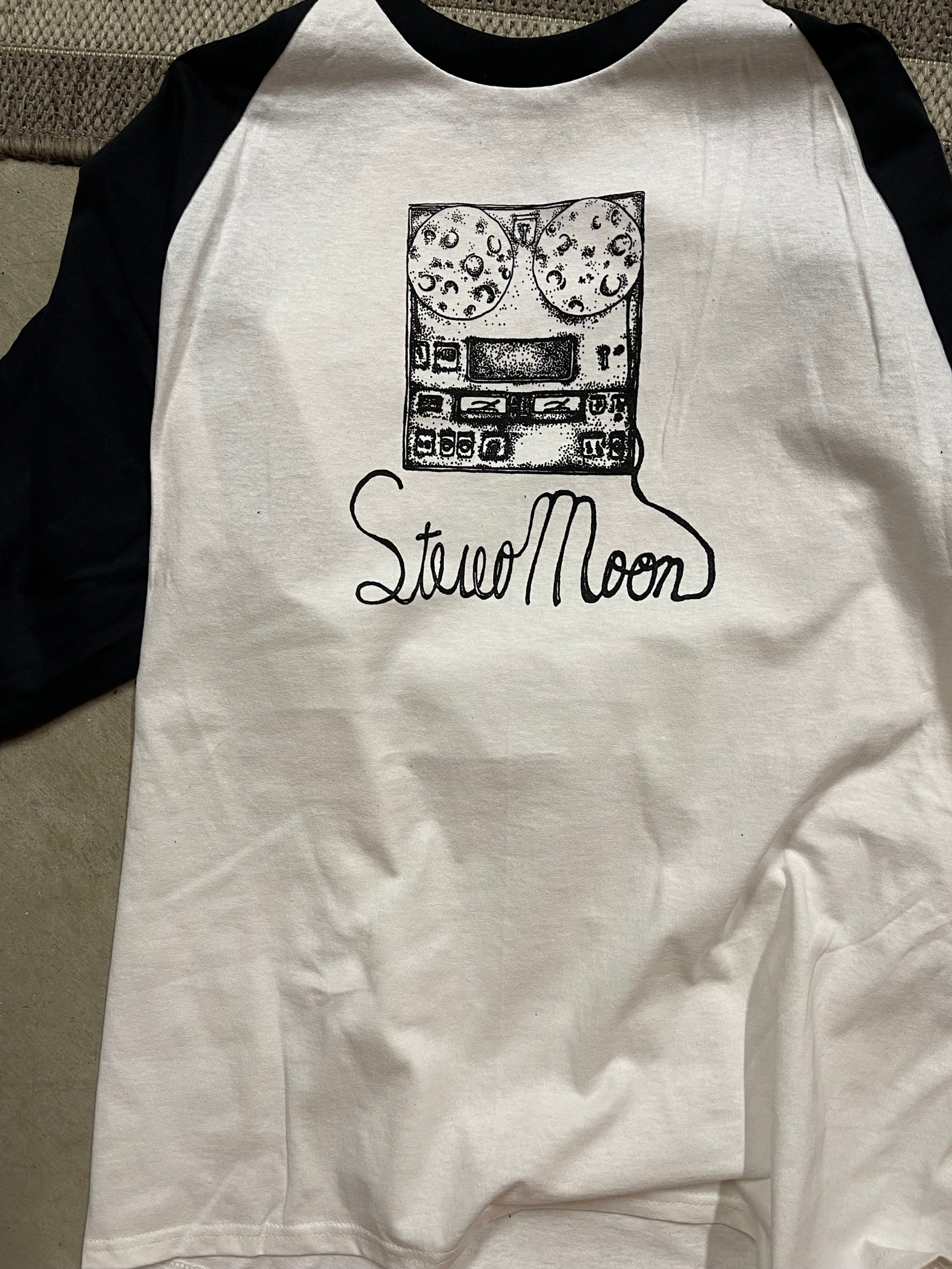 "stereomoon" baseball t