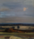 Ballyglass oil sketch, Co. Mayo. Oil on board, 14x16cm, 2025.