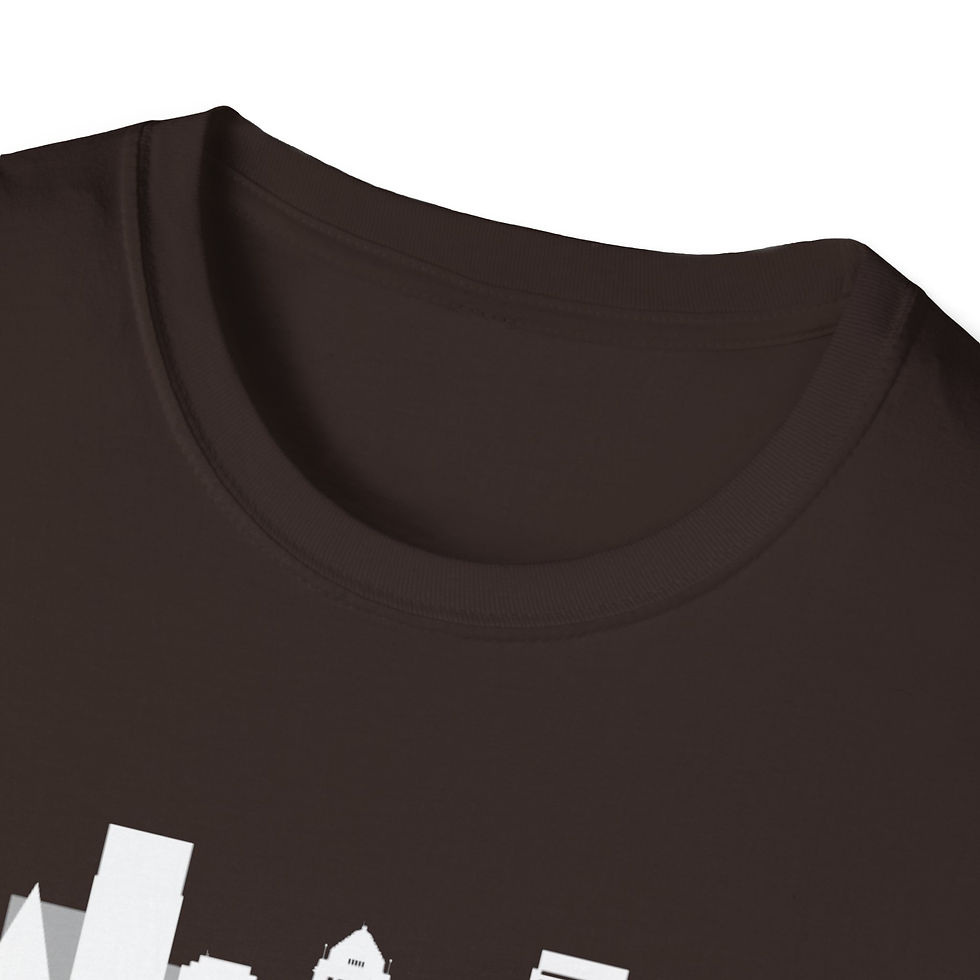 Thumbnail: Los Angeles Script T‑Shirt with Angel Wings & Mascot Back