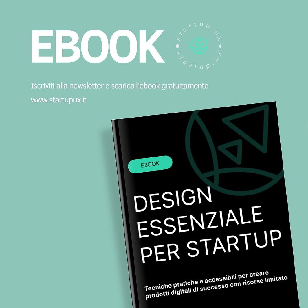 mockup ebook - iscrizione a www.startupux.it