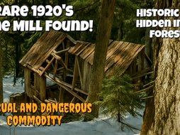 Rare Ruins of a 100 Year Old Abandoned Arsenic Mine and Mill Found Hidden in the Forest!
