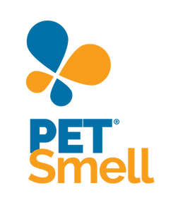 PetSmell logó – BioEnzy kisállat szagtalanító arculati eleme