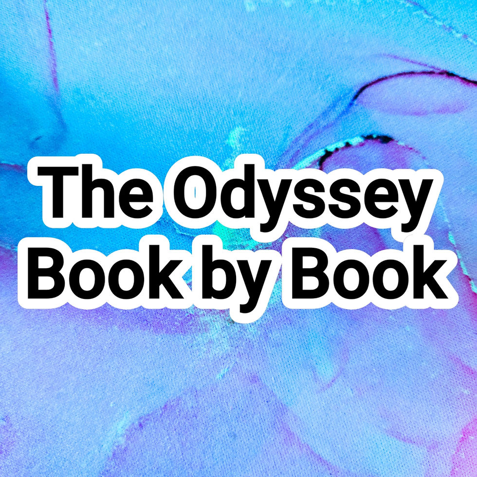 Book Two: Telemachus Puts His Big Boy Tunic On (The Odyssey, Book by Book)