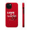 Thumbnail: Love is Complex Red Magnetic Tough Cases