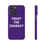 Thumbnail: Trust The Journey Phone Case Purple