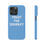 Thumbnail: Trust The Journey Phone Case Light Blue