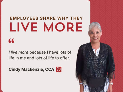 Cindy Mackenzie, CCA - Heart, Teamwork & Dedication
