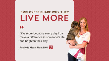 Rachelle Maas, Float LPN - Building Connections Through Care