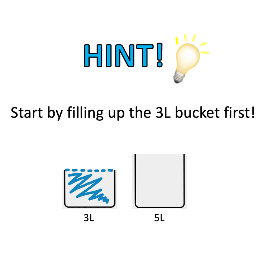 Thumbnail: Make 4L using 3L and 5L buckets!