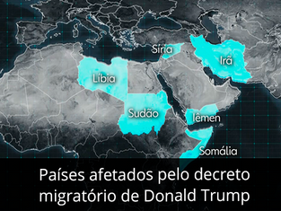 Decreto imigratório de Trump entra parcialmente em vigor nos EUA