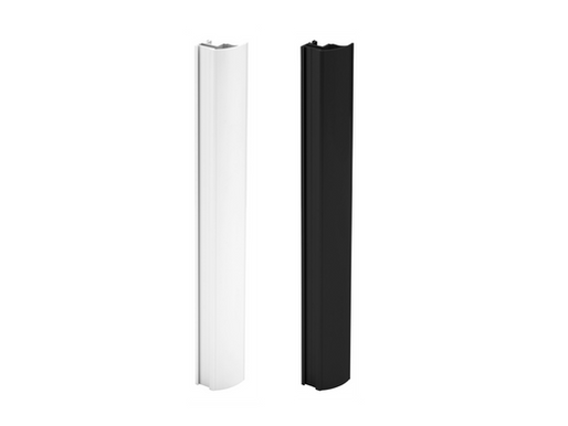New MATT BLACK and MATT WHITE finishes added to CURVA door style