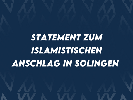 Statement zur Messerattacke in Solingen