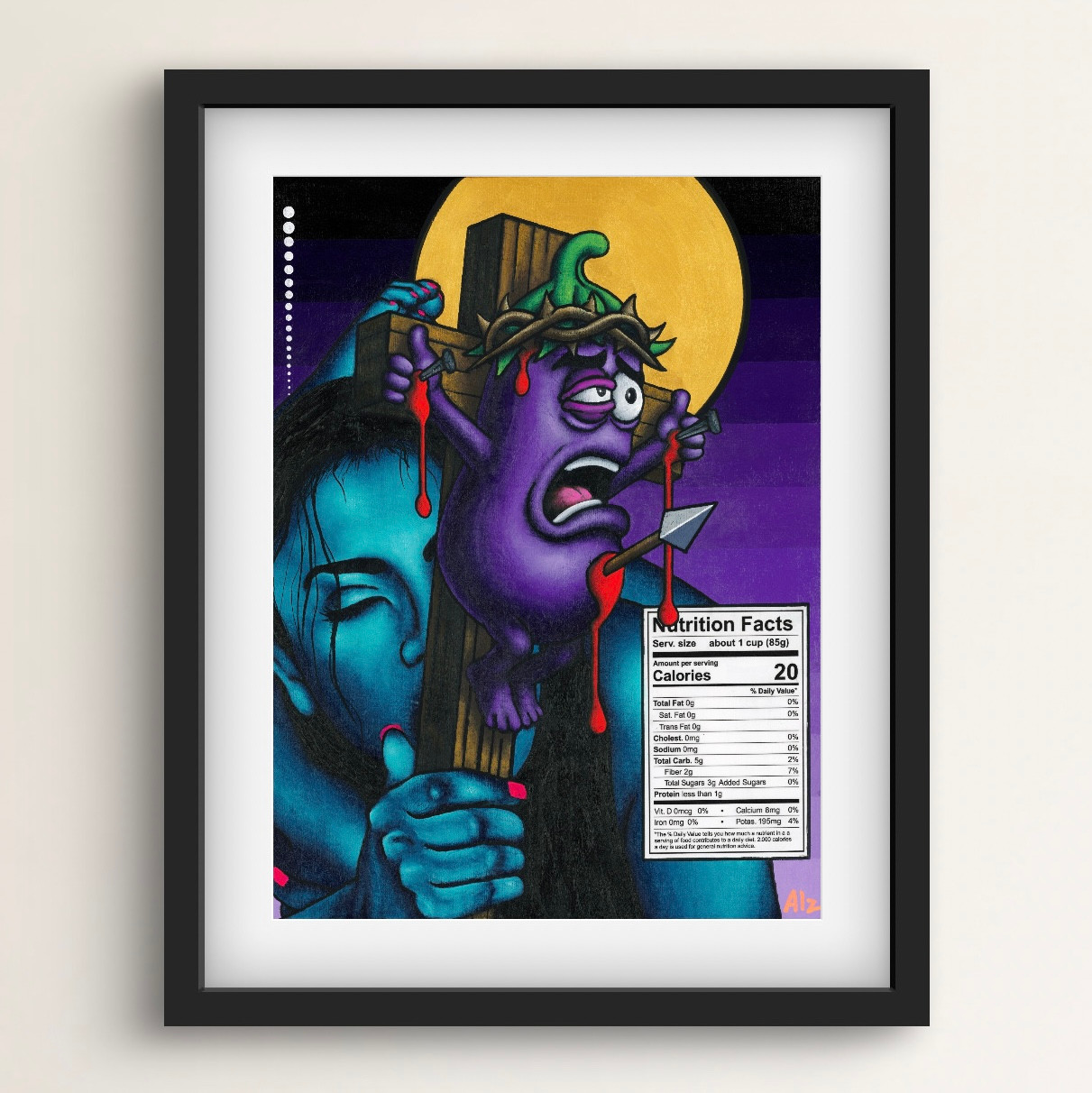 Eggplant Jesus II"