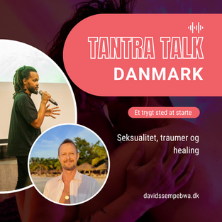 Ulrik Lyshøj på coverbilledet til podcasten Tantra Talk Danmark.