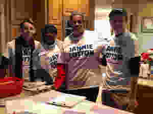 Candidate Jannie Cotton and Team Jannie