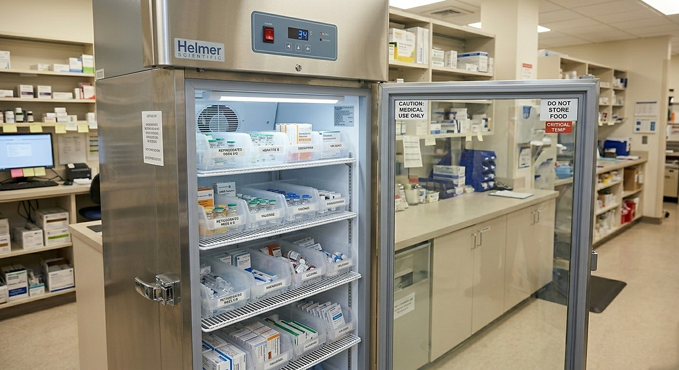Hospital refrigeration and temperature monitoring solutions by The Ranko Refrigeration Co.