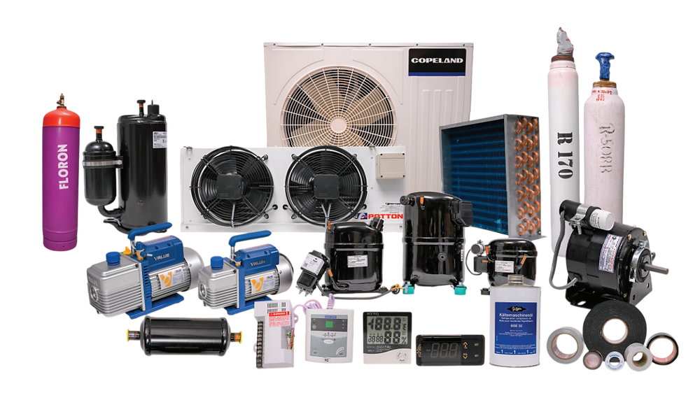 Commercial refrigeration equipment, compressors and spare parts from The Ranko Refrigeration Co.