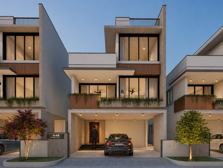Shubhada Villas | Residential | Design Studio by Dheeraj Dasyam