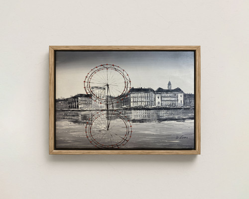 London Eye Reflection | Camden Oil Paintings