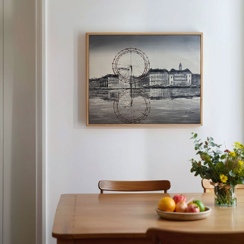 London Eye Reflection | Camden Oil Paintings