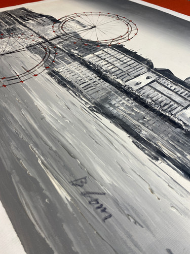 London Eye Reflection | Camden Oil Paintings