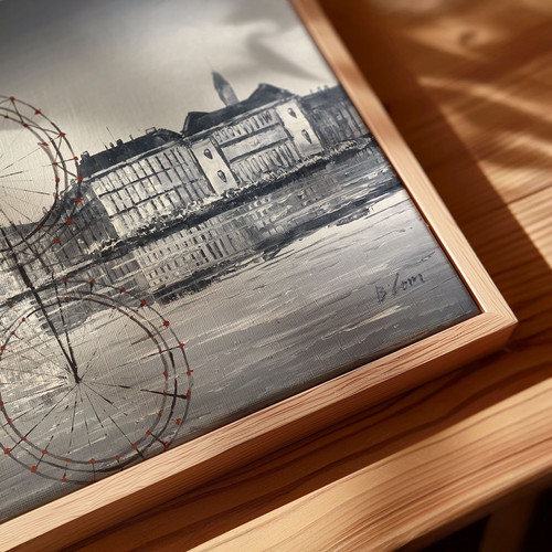 London Eye Reflection | Camden Oil Paintings