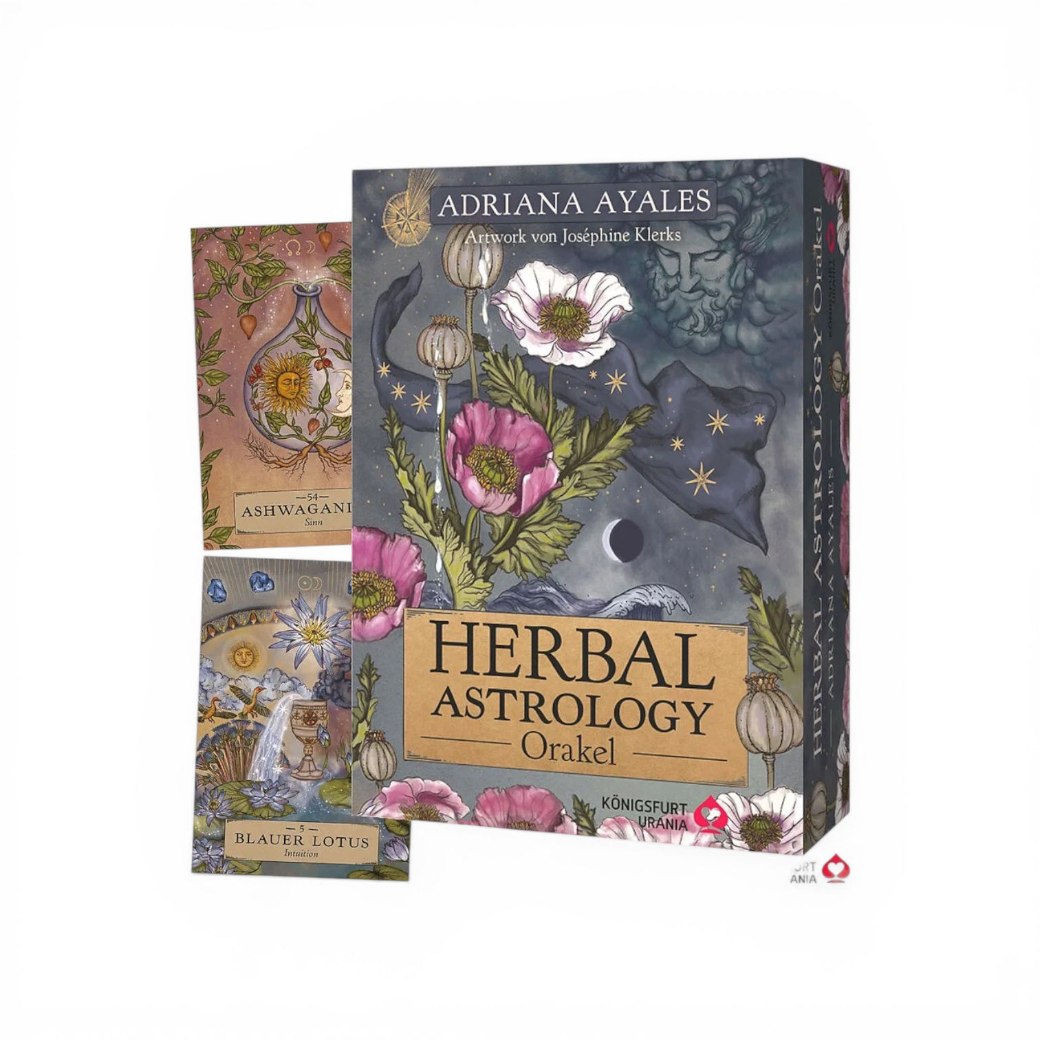 HERBAL ASTROLOGY Orakel, Kartenset und Begleitbuch