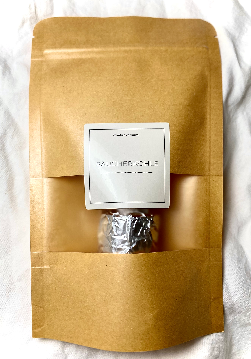 Räucherkohle, 3.3 cm, 3 Stücke