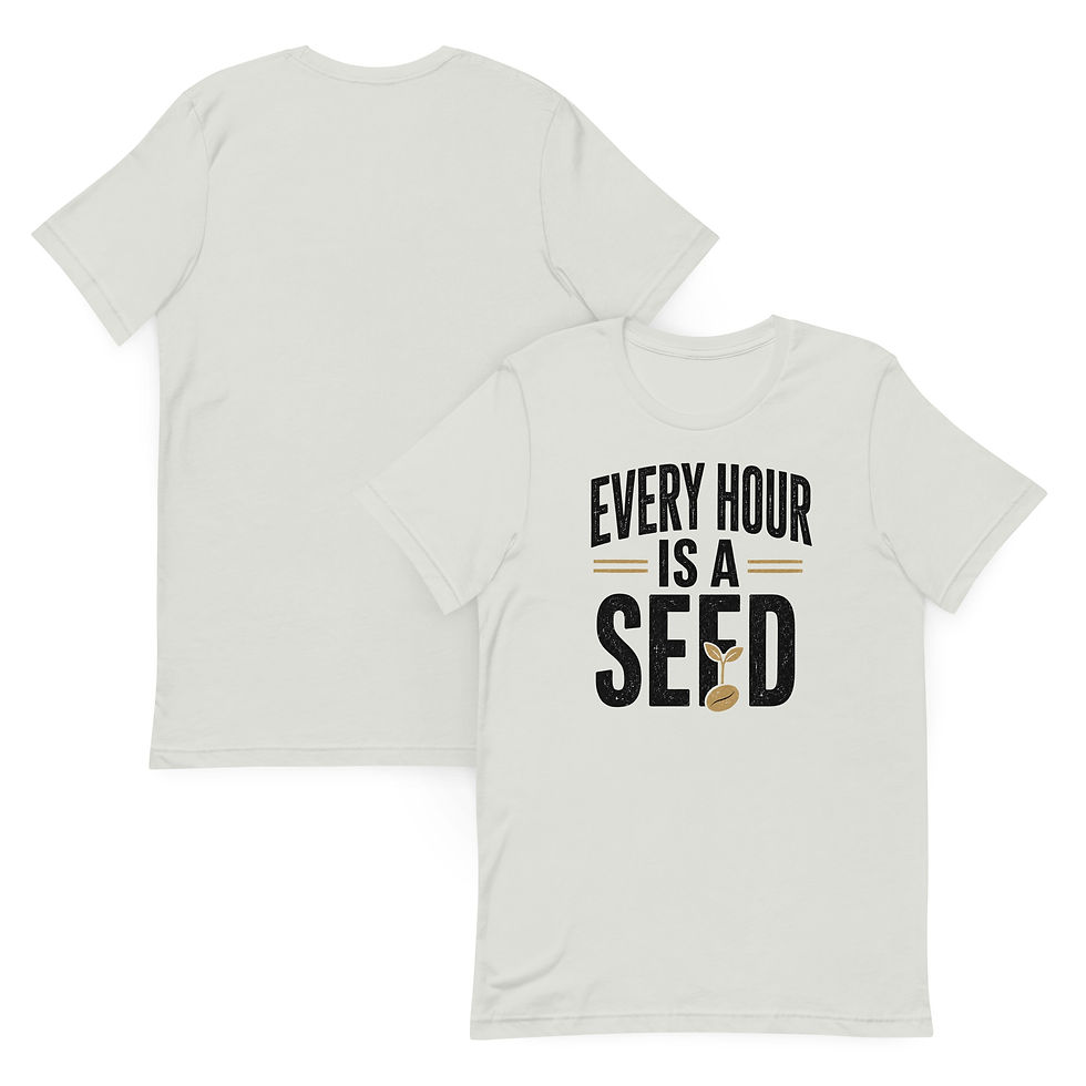 Thumbnail: Every Hour Is a Seed Christian T-Shirt | Christian Statement Tee