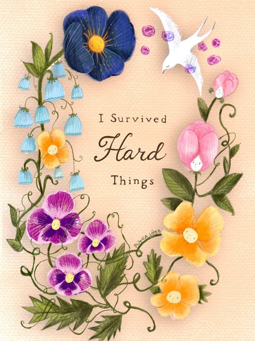Flowers card