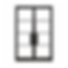 Slimline - 4 Lite - Double Door