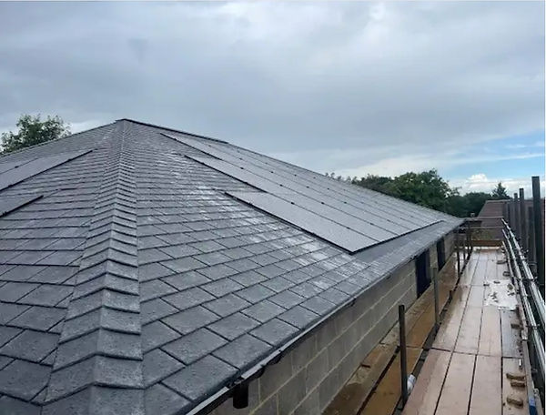 new build full roof installation