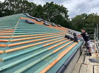 new build full roof installation
