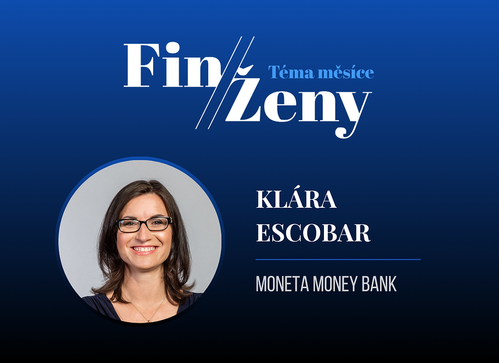 FinŽeny Téma měsíce - Mateřská daň - Klára Escobar