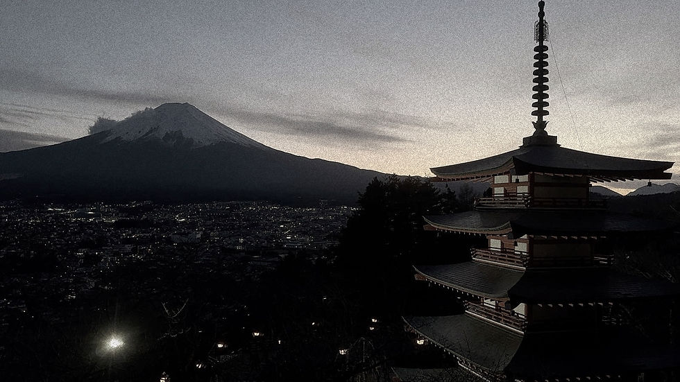 Chureito pagoda Mount Fuji - Foto di Mirko 