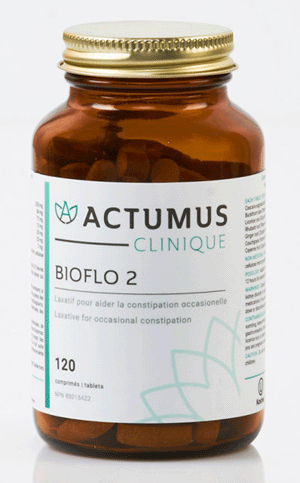 BIOFLO 2 for constipation from Actumus available at Centre optimal du côlon