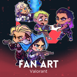 Valorant sticker designs