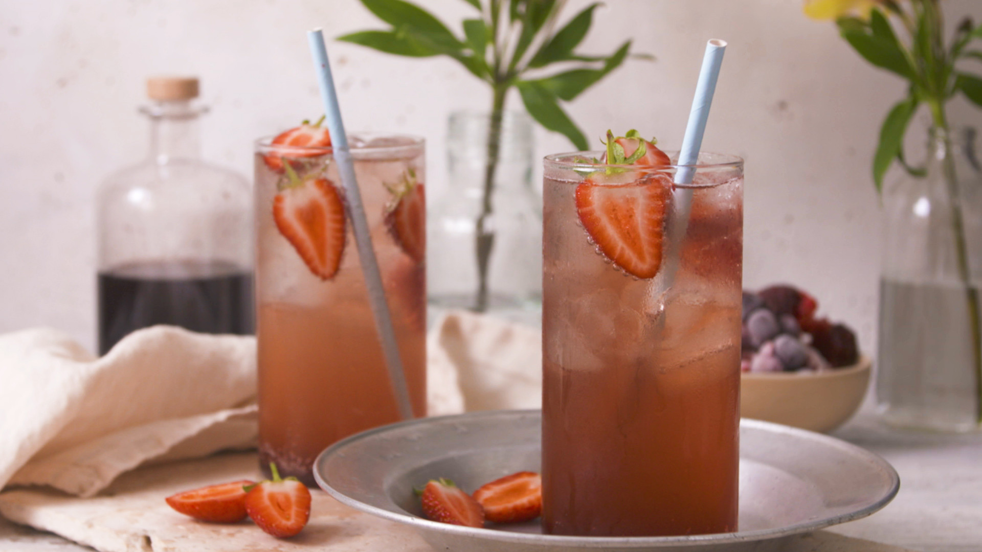 Healthier Homemade Sodas