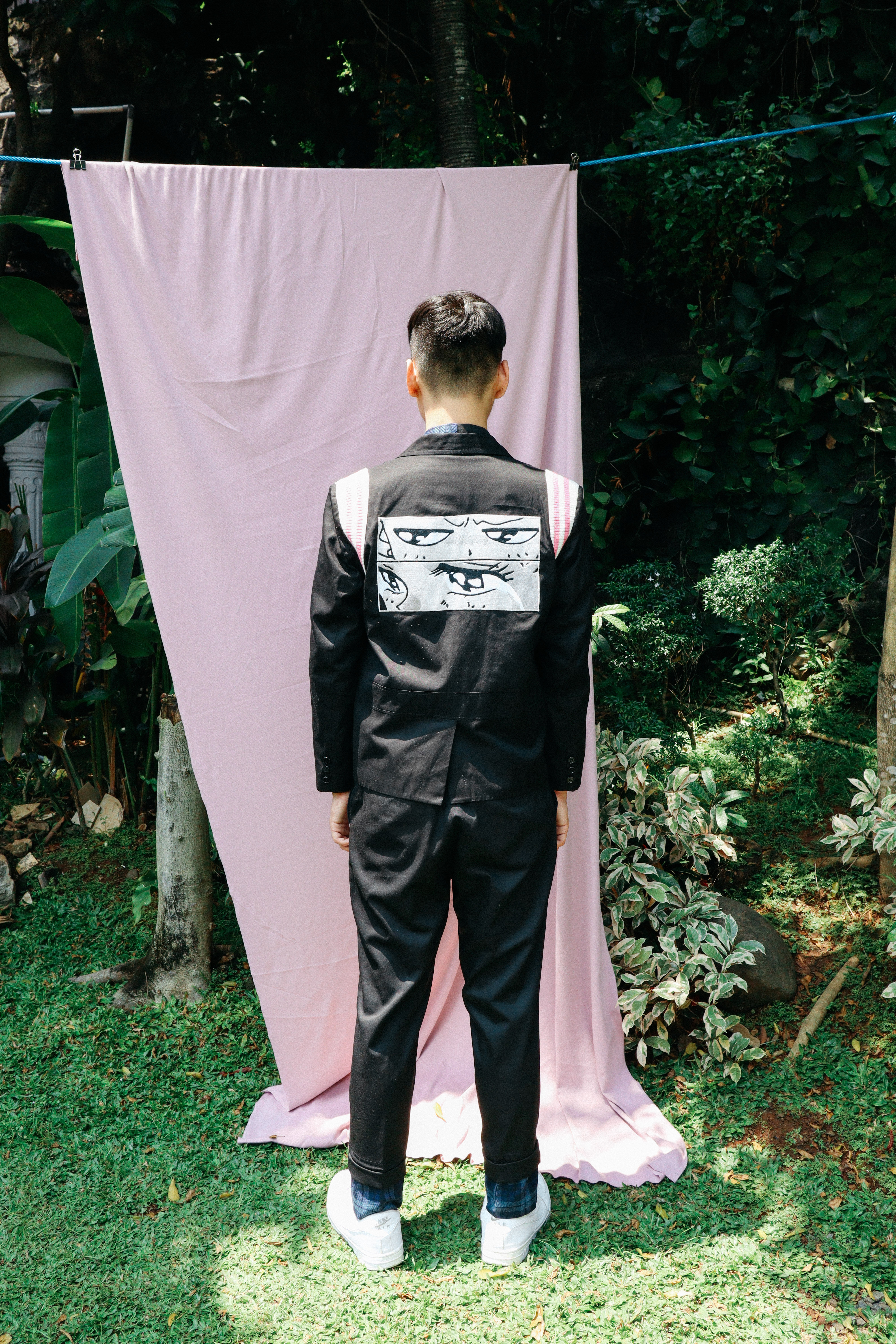 Hand Embroidered Cry Baby Jacket