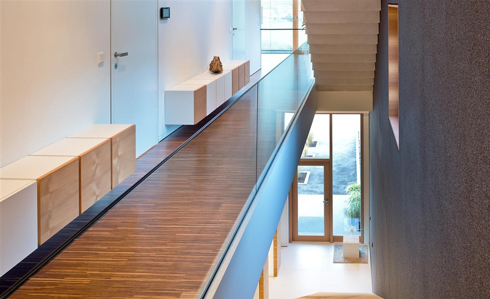 Treppenhaus von einem Bauprojekt