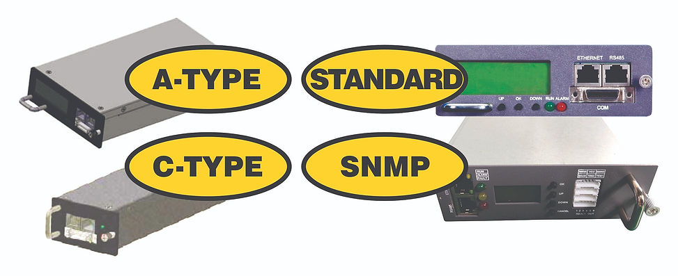 HF modular rectifier monitoring modules