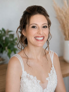Maquillage mariée naturel et lumineux dans les Yvelines