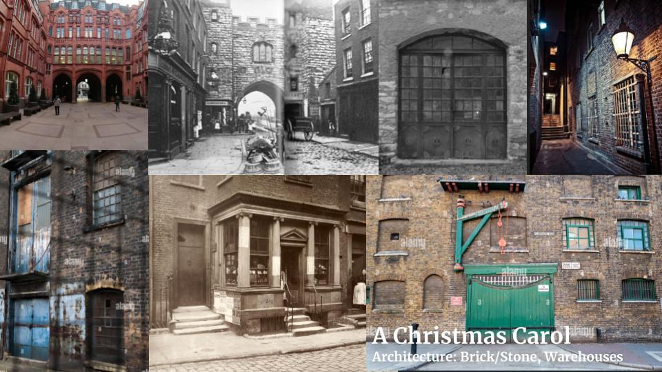 Architecture: Brick/Stone & Warehouses