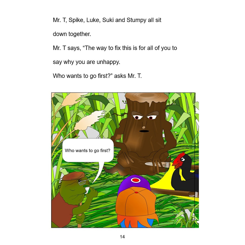 Thumbnail: Mr T - Book 10 - Learn to read with Spike