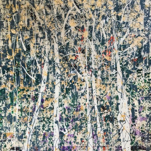 30" x 40"
mixed media on canvas